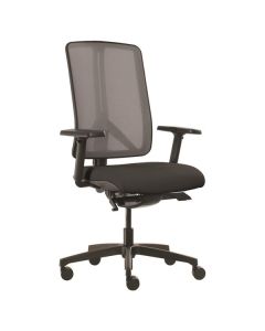 Kancelářská židle Flexi FX 1104 - synchro, černá