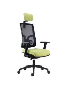 Kancelářská židle New Pure PDH - synchro, sv.zelen