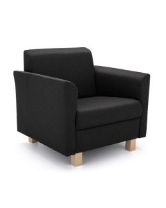 Sofa Monika - jednomístné, černé