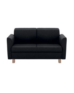 Sofa Monika - dvoumístné, černé