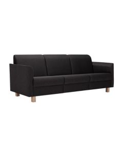 Sofa Monika - třímístné, černé