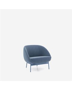 Sofa Mollen - jednomístné, modré