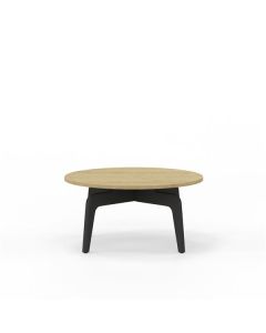 Konferenční stolek Kanu - v. 35 cm, dub Hamilton/č