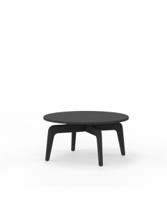 Konferenční stolek Kanu - v. 35 cm, grafit/černý