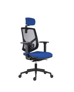 Kancelářská židle Skill - s podhlavníkem, synchron