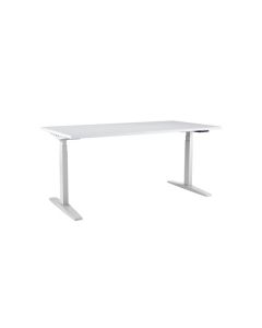 Výškově stavitelný stůl Axis, šíře 160 cm - bílý/b