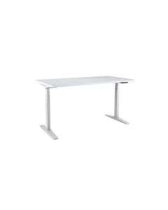 Výškově stavitelný stůl Axis, šíře 138 cm - bílý/b