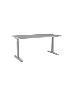Výškově stavitelný stůl Axis, šíře 160 cm - šedý/š