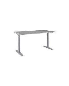 Výškově stavitelný stůl Axis, šíře 138 cm - šedý/š