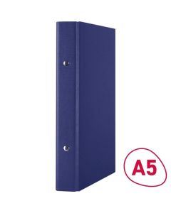 2kroužkový pořadač Donau - A5, 3 cm, modrý navy