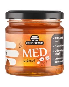 Med Medokom - květový, ve sklenici, 250 g