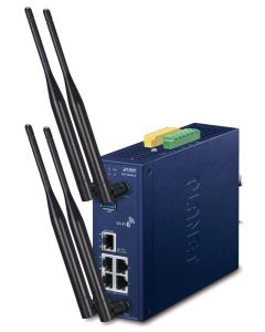Planet IAP-2400AX Průmyslový Wi-Fi AP 5GHz, 802.11ax 2400Mbps, VLAN, IP30, -40až+75st, 9-54VDC