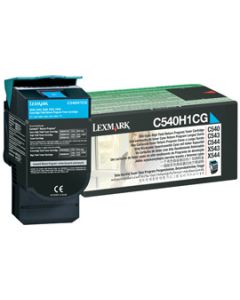 Lexmark C540, C543, C544, X543, X544 2K Cyan HY RP Toner Cart