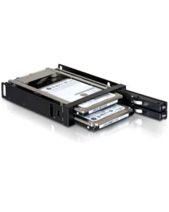 DeLock výměnný rámeček 3,5" pro 2x 2,5" SATA HDD