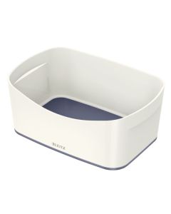 Stolní box Leitz MyBox, bílá/šedá