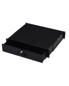 Digitus 19" uzamykatelný šuplík 3U barva černá RAL 9005