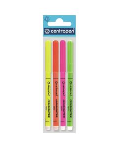 Zvýrazňovač Centropen 2532/4, sada 4 barev