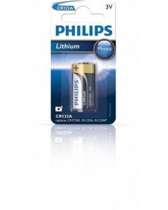 Philips baterie CR123A - 1ks