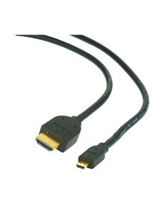 GEMBIRD CABLEXPERT Kabel HDMI-HDMI micro 4,5m, 1.3, M/M stíněný, zlacené kontakty, černý
