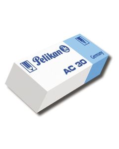 Pryž Pelikan AC 30, bílo-modrá