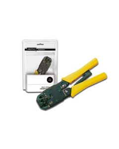 Digitus modulární krimpovací kleště, kovové 8P8C; 6P6C; 6P4C; 4P4C; 4P2C