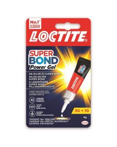 Vteřinové lepidlo Loctite Super Bond Power,gel, 4g