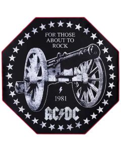 AC/DC ochranná podložka na podlahu pro herní židle