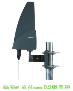 EVOLVEO Shark 35dB, aktivní venkovní anténa DVB-T/T2