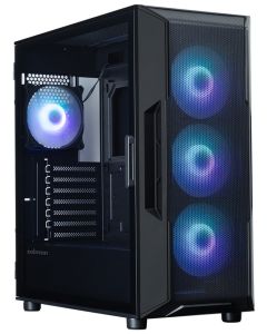 Zalman skříň i3 Neo ARGB V2 Black / ATX / 4x120mm ARGB Fan / 2xUSB 3.0 / černá