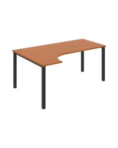 Psací stůl Hobis Uni UE 1800 P - třešeň/černá