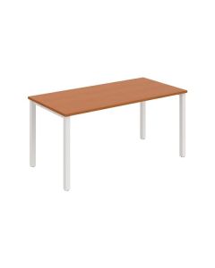 Jednací stůl Hobis Uni UJ 1600 - třešeň/bílá