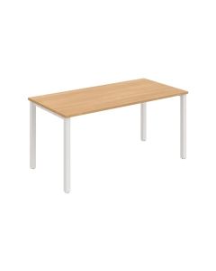 Jednací stůl Hobis Uni UJ 1600 - dub/bílá