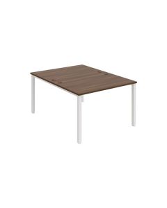 Psací stůl Hobis Uni USD 1200 - ořech/bílá