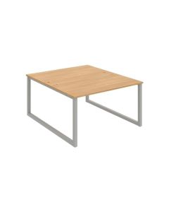 Psací stůl Hobis Uni USD O 1400 - dub/šedý