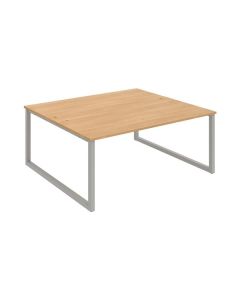 Psací stůl Hobis Uni USD O 1800 - dub/šedý