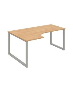 Psací stůl Hobis Uni UE O 1800 60 P - dub/šedý