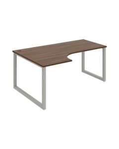 Psací stůl Hobis Uni UE O 1800 60 P - ořech/šedý