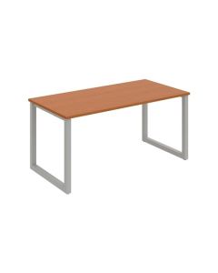 Jednací stůl Hobis Uni UJ O 1600 - třešeň/šedý