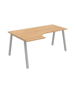 Psací stůl Hobis Uni UE A1800 60 P - dub/šedý