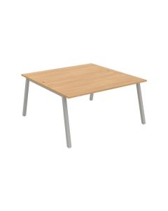 Psací stůl Hobis Uni USD A 1600 - dub/šedý