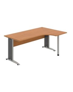 Psací stůl Hobis Cross CE 1800 60 L - olše/kov