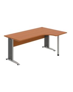 Psací stůl Hobis Cross CE 1800 60 L - třešeň/kov