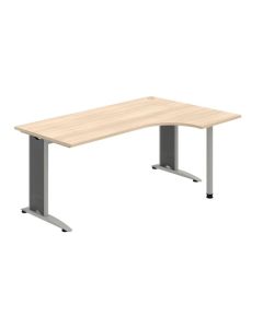 Psací stůl Hobis Flex FE 1800 60 L - akát/kov