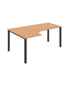 Psací stůl Hobis Uni UE 1800 60 P - buk/černá