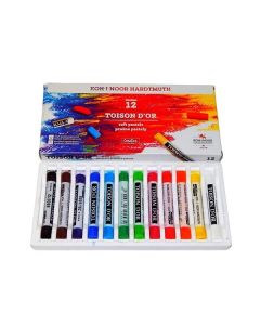 Sada prašných pastelů TOISON D´OR - 12 ks