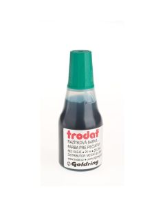 Razítková barva Trodat, 25 ml, zelená