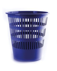 Odpadkový koš Donau, plastový, 12 l, modrý