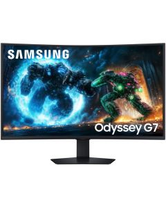 Samsung Odyssey G7 37"/ G75SF / Prohnutý / 4K 3840×2160 / 16:9 / VA / 1ms / 165Hz / HDMI / DP / USB / VESA