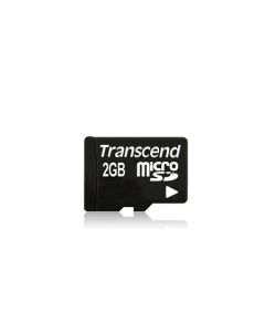 Transcend 2GB microSD paměťová karta (bez adaptéru) 