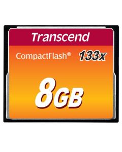Transcend 8GB CF (133X) paměťová karta (MLC)